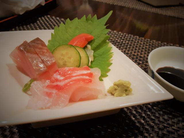 Spezialität der japanischen Küche - Sushi